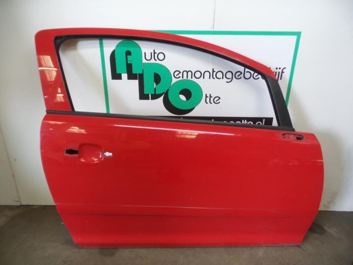 Portière 2portes droite d'un Opel Corsa (Corsa D 07-) (Z547, Autos : Pièces & Accessoires, Carrosserie & Tôlerie, Porte, Opel