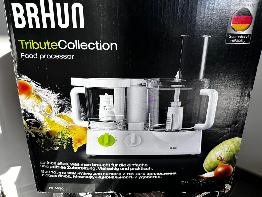 Braun FX-3030 Food Processor, Zo goed als nieuw, Electroménager, Enlèvement ou Envoi, Comme neuf