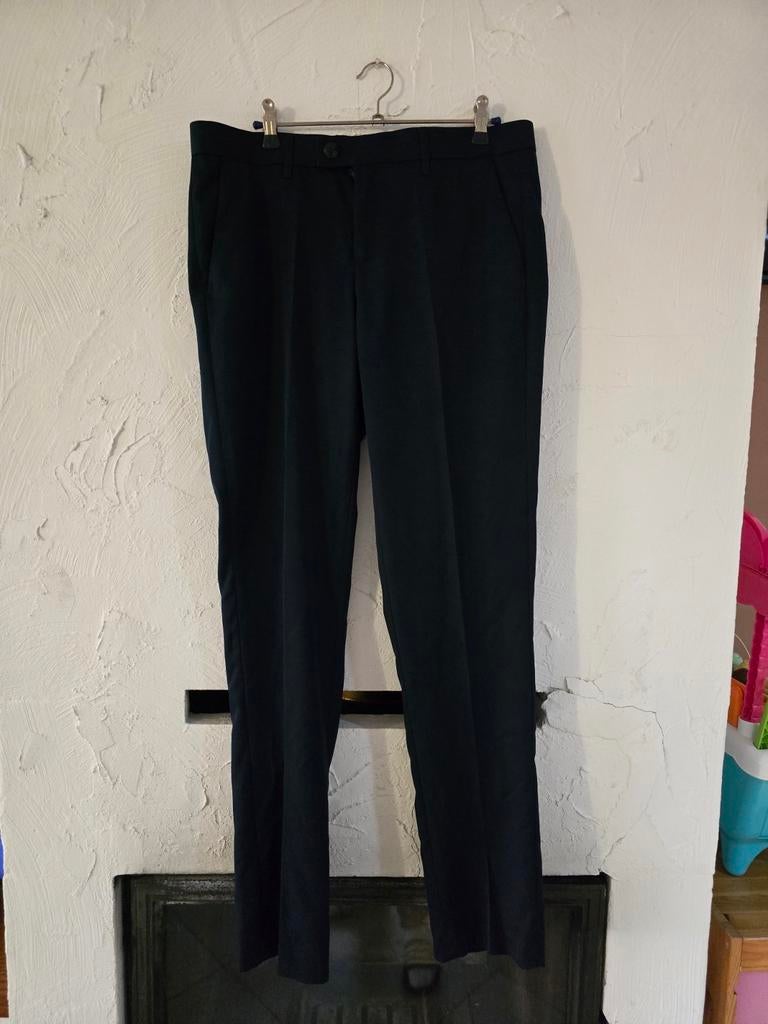 Pantalon Kiabi Slim Fit bleu marine, Enlèvement ou Envoi, Comme neuf, Bleu, Kiabi