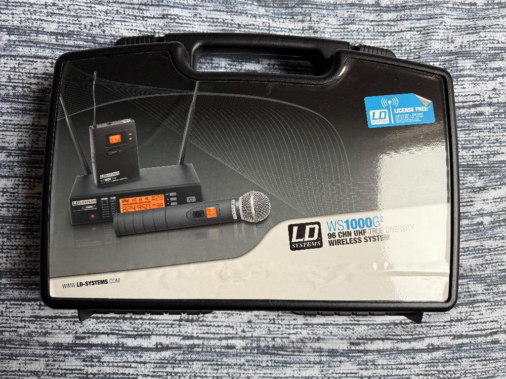 LD Systems WS1000 G2 wireless, Ophalen, Zo goed als nieuw, Audio