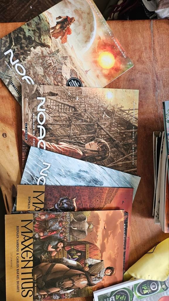 Grote collectie Europese strips — Thorgal, Blacksad, Storm,, Boeken, Ophalen