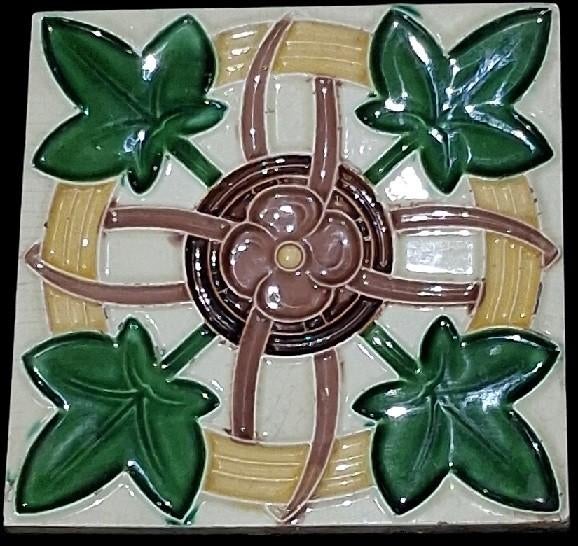 art-nouveau "ceramiques de la dyle" tegel., Antiquités & Art, Enlèvement ou Envoi