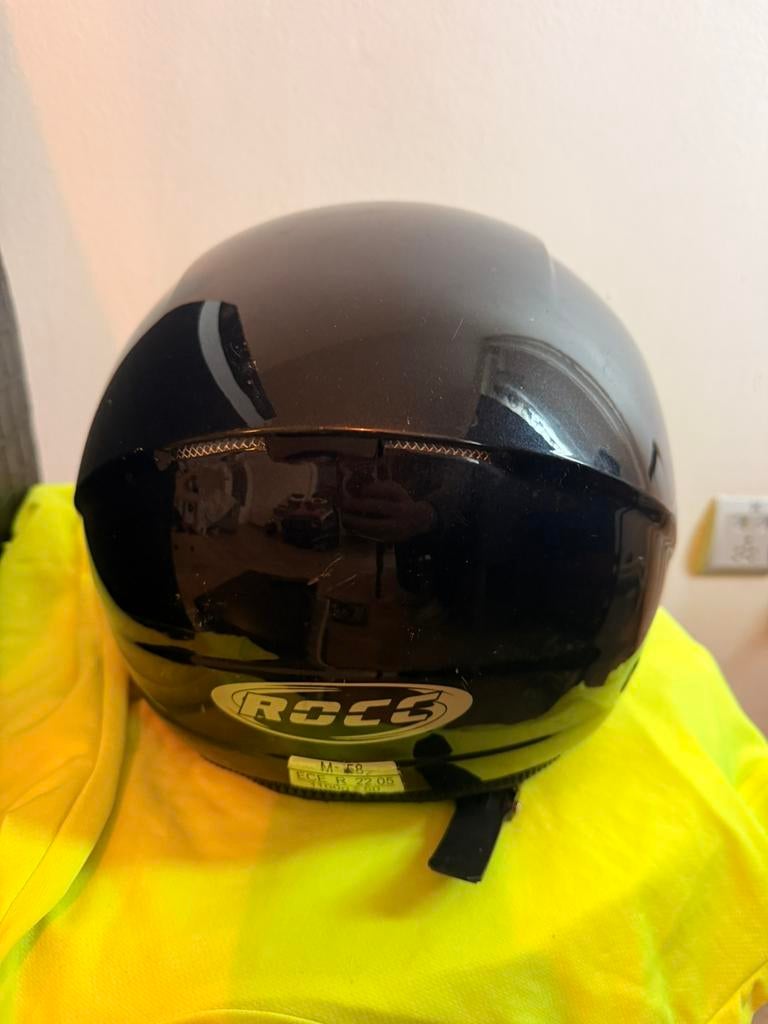 ROCCS Brommerhelm – Zwart – Met vizier, Enlèvement, Comme neuf