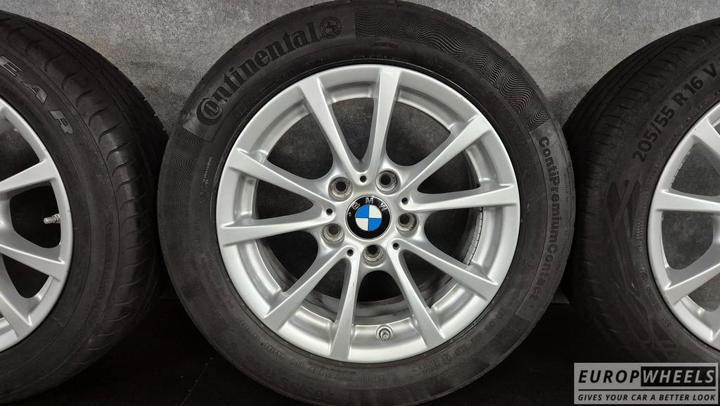 16 inch bmw 1 Serie F20 F21 2 F22 F23 E87 376 Zomerbanden, Auto-onderdelen, Banden en Velgen, Gebruikt, -, Banden en Velgen, Zomerbanden