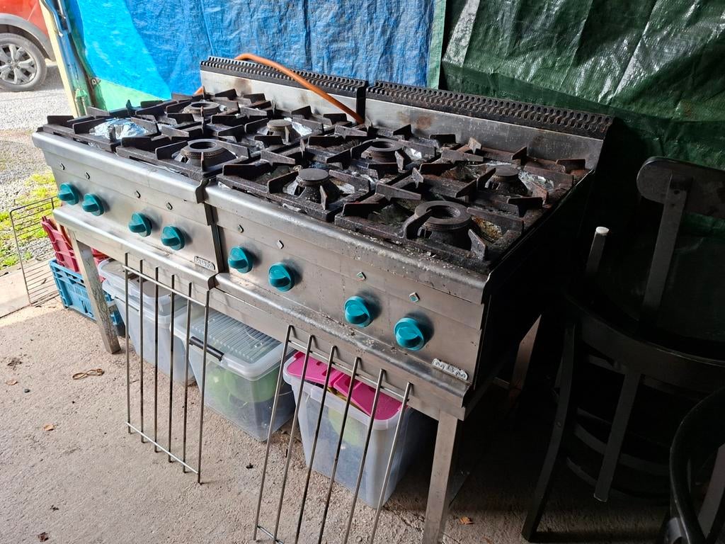 Fourneaux a gaz, Enlèvement