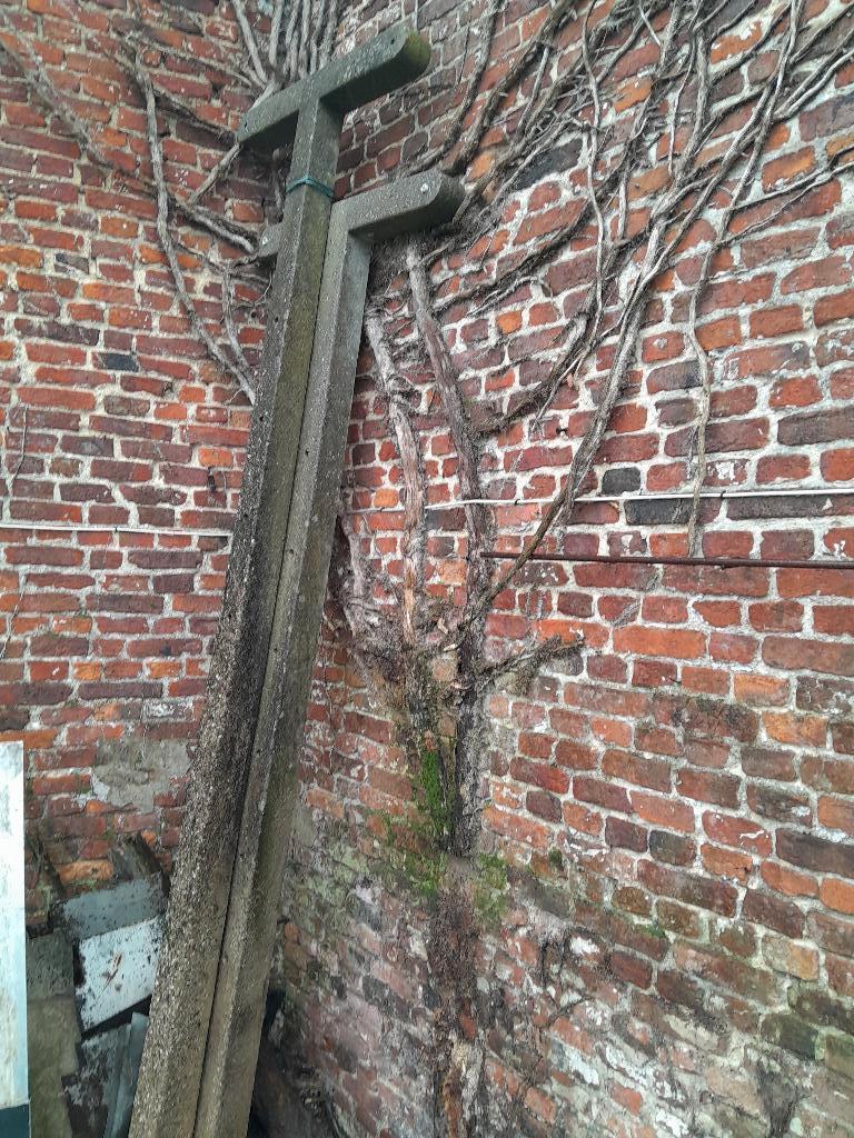 Beton waspalen, Ophalen, Gebruikt