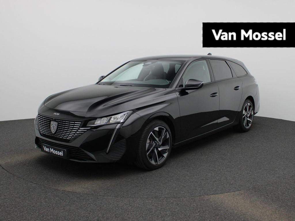 Peugeot 308 SW 1.2 PureTech Active Pack Business, Auto's, Gebruikt, Euro 6, 1199 cc, Zwart