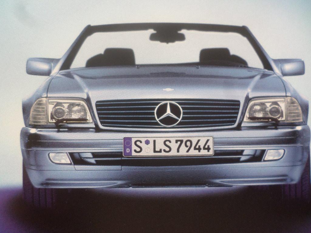 Brochure Mercedes SL 0995 - FRANÇAIS, Livres, Autos | Brochures & Magazines, Mercedes, Enlèvement ou Envoi