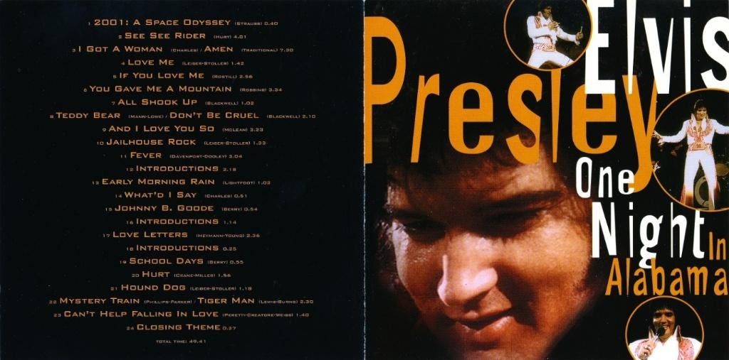Elvis Presley One Night In Alabama, Ophalen of Verzenden, Zo goed als nieuw