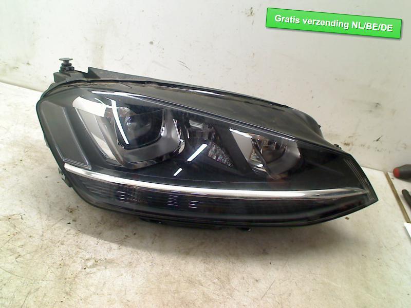 KOPLAMP RECHTS Xenon Volkswagen Golf VII (AUA) (5G1941040), Auto-onderdelen, Verlichting, Volkswagen, Gebruikt