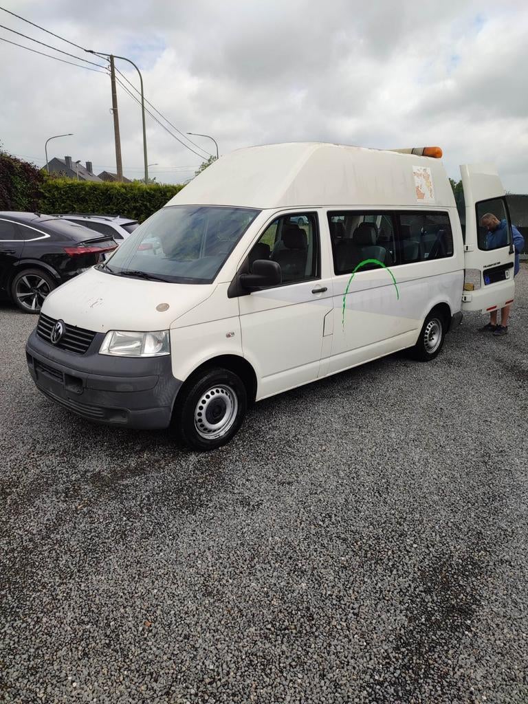 Volkswagen transporter 1.9 TDi 105cv lift pmr 9 pls AIRCO, Autos, Volkswagen, 75 kW, Achat, Entreprise, Boîte manuelle