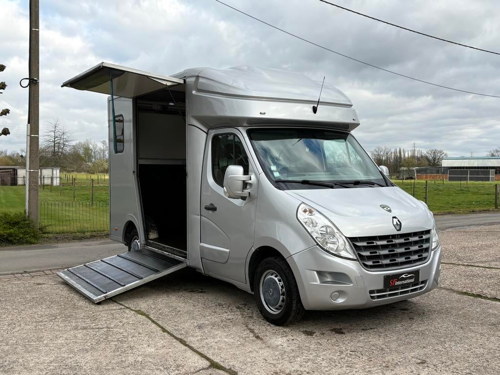 🐴Renault Master 2.3DCI Paardencamionette Horses 945KG Laden, Dieren en Toebehoren, Ophalen, Zo goed als nieuw, 2-paards trailer
