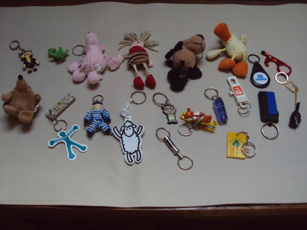 Sleutelhangers / 20 stuks, Ophalen of Verzenden