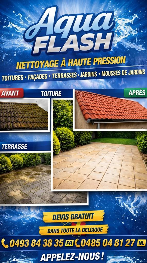 Nettoyage haute pression, Enlèvement ou Envoi