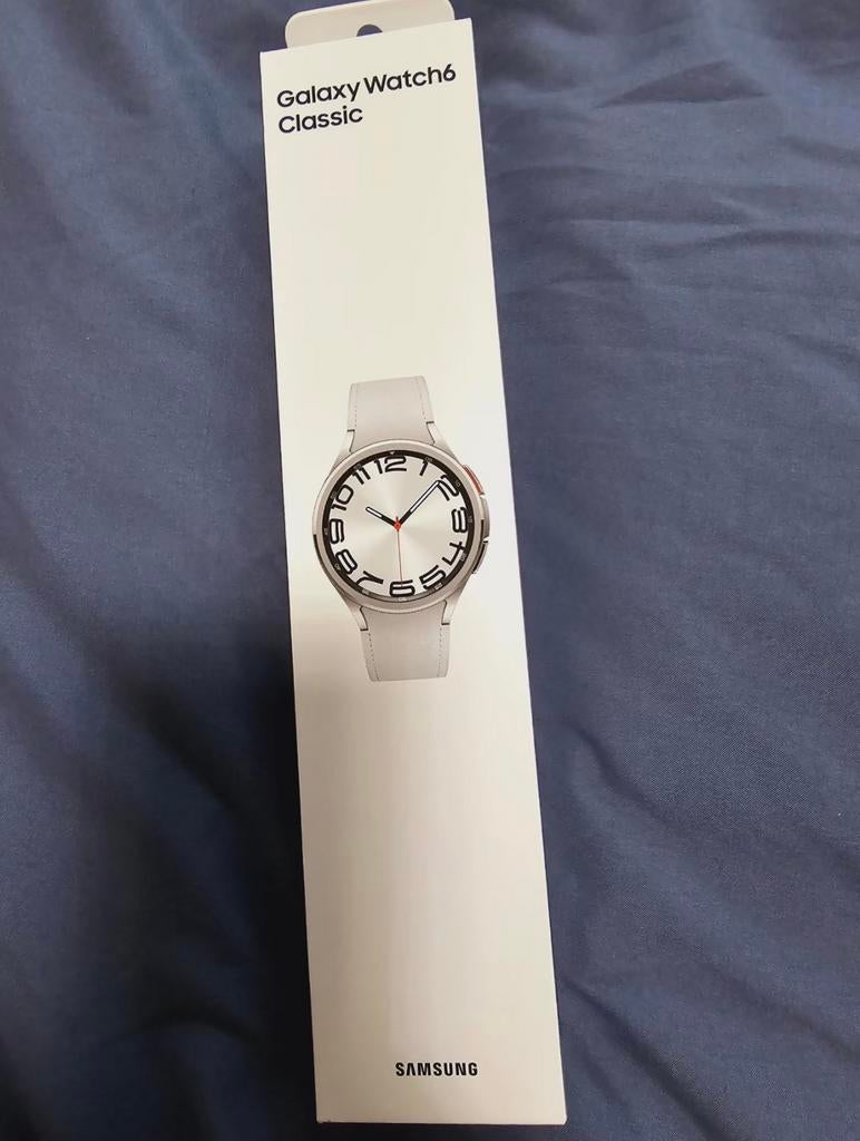 Samsung Watch 6 Classic 47mm + Oplader, Ophalen, Zo goed als nieuw