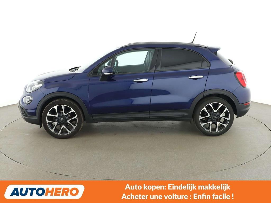 Fiat 500X 1.6 JTDM Cross (bj 2021), Auto's, Fiat, Voorwielaandrijving, Electronic Stability Program (ESP), Blauw, 500X