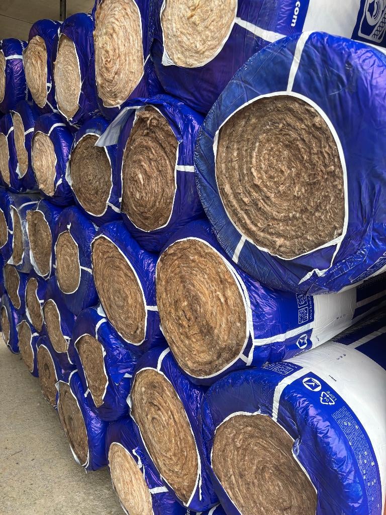 Knauf glaswol 70mm isolatie - Ultracoustic isolatie, Enlèvement, Laine de verre