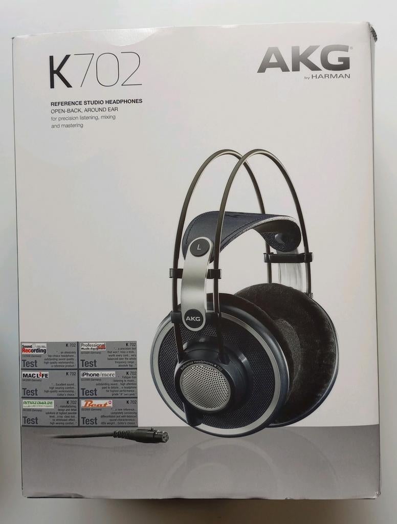 AKG K702, Ophalen of Verzenden, Gebruikt, Op oor (supra aural), Overige merken