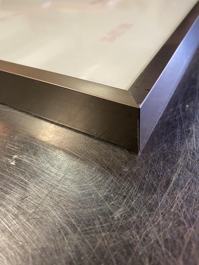 Aluminium Kader 50x70 ( STRÖMBY IKEA ), Ophalen, Metaal, Zo goed als nieuw, Bruin