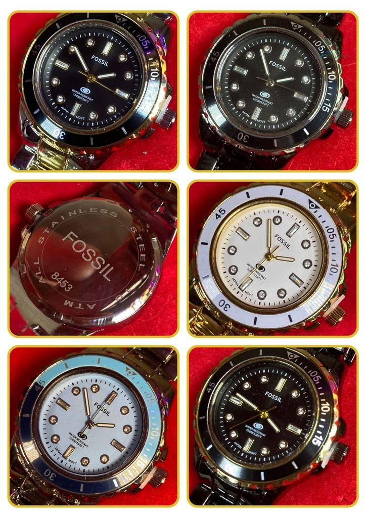 Montre à quartz Fossil, Bijoux, Sacs & Beauté, Neuf, Étanche, Enlèvement ou Envoi, Fossil