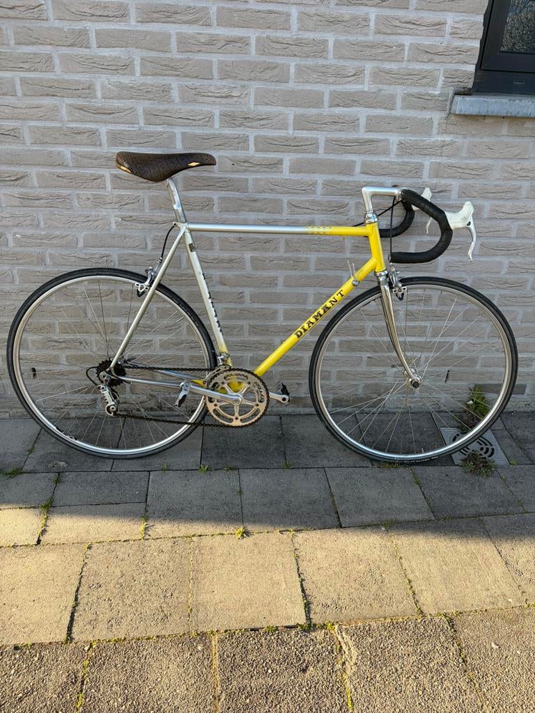 Diamant vintage koersfiets - Campagnolo afgemonteerd, Enlèvement, Comme neuf