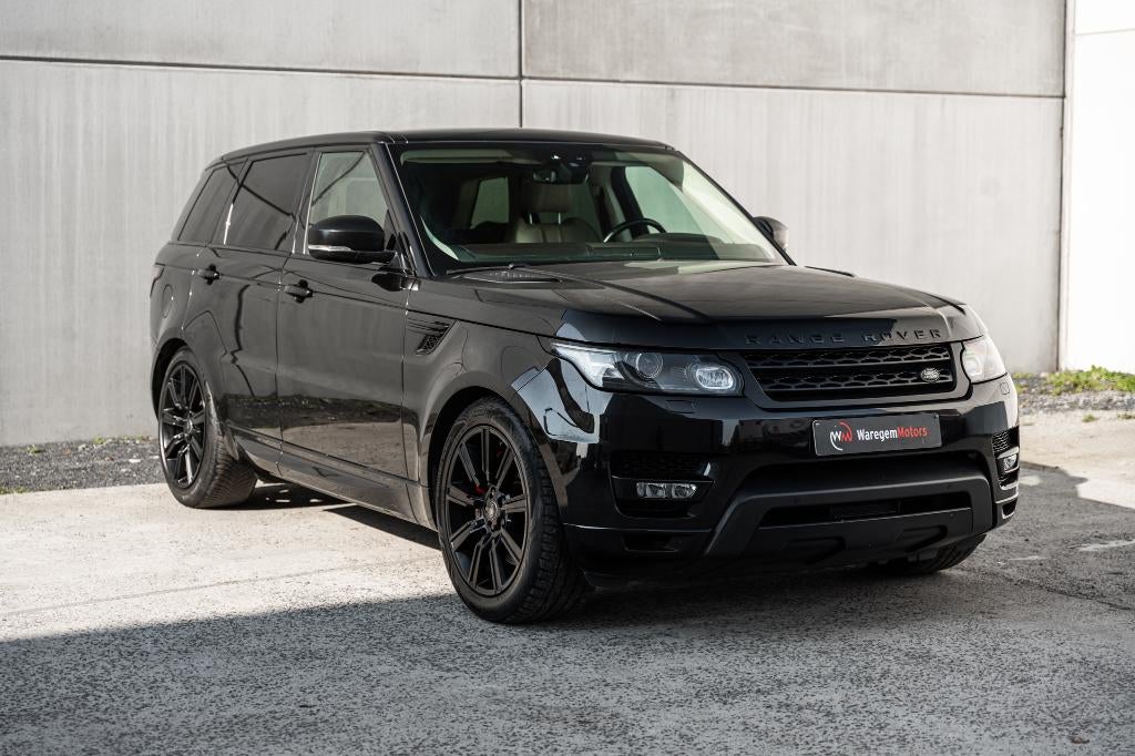Range Rover Sport SDV6 HSE- Lichte Vracht - Trekhaak - Leder, Automaat, 2326 kg, Zwart, Leder
