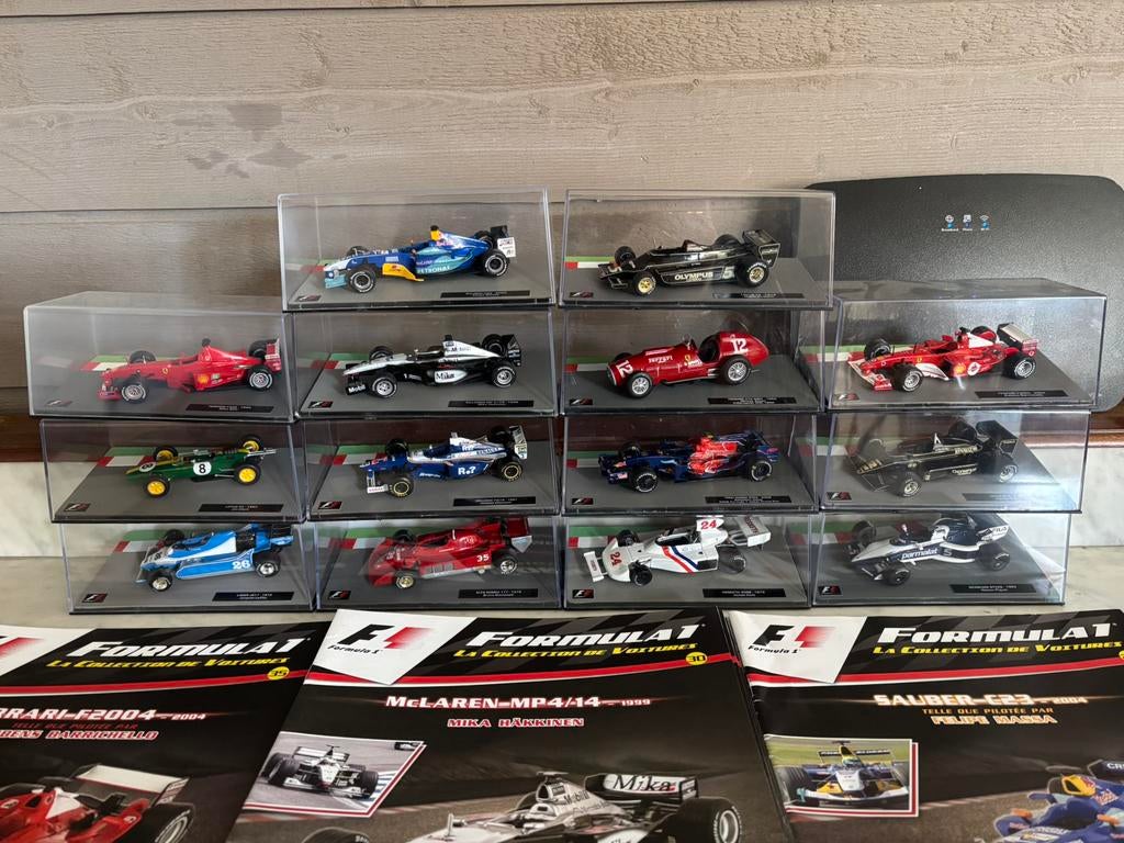 Formule 1 - Altaya - 14 Voitures, Hobby en Vrije tijd, Modelauto's | 1:43, Ophalen of Verzenden, Zo goed als nieuw