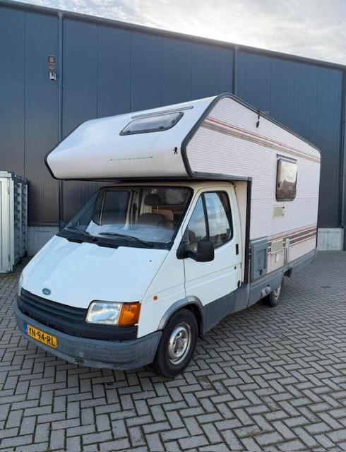 Ford Transit Alkoof 2.0 benzine camper, Particulier