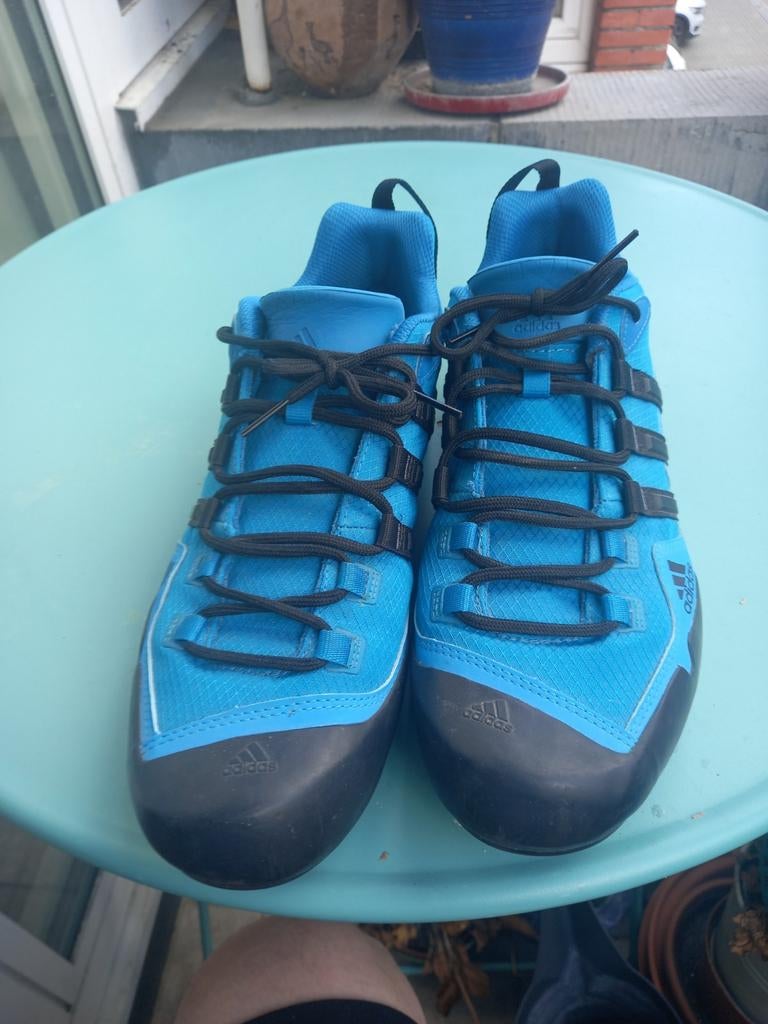 Adidas TERREX, wandelschoenen,maat 46, blauw,laag model, Ophalen