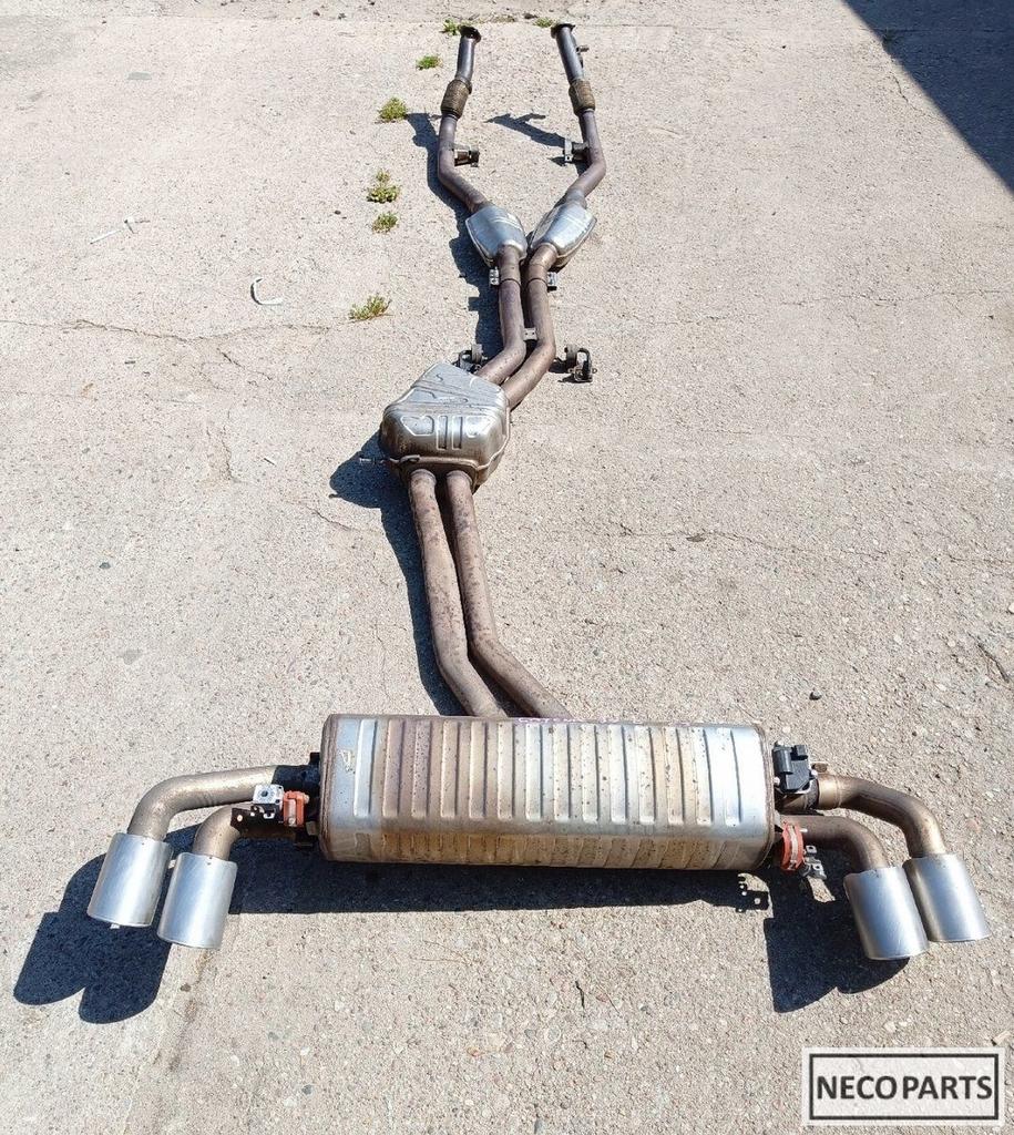 PORSCHE CAYENNE 9Y 9Y0 UITLAAT UITLAATSYSTEEM ORIGINEEL, Gebruikt, Achterklep, Porsche, Ophalen of Verzenden