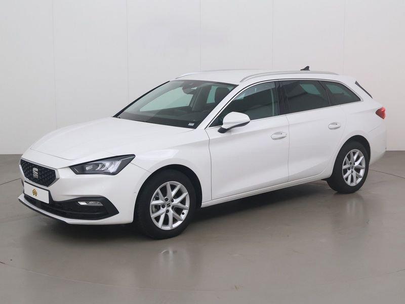 SEAT Leon ST 1.5 etsi move! 115 AT, Auto's, Seat, Automaat, 4 cilinders, Wit, Bedrijf