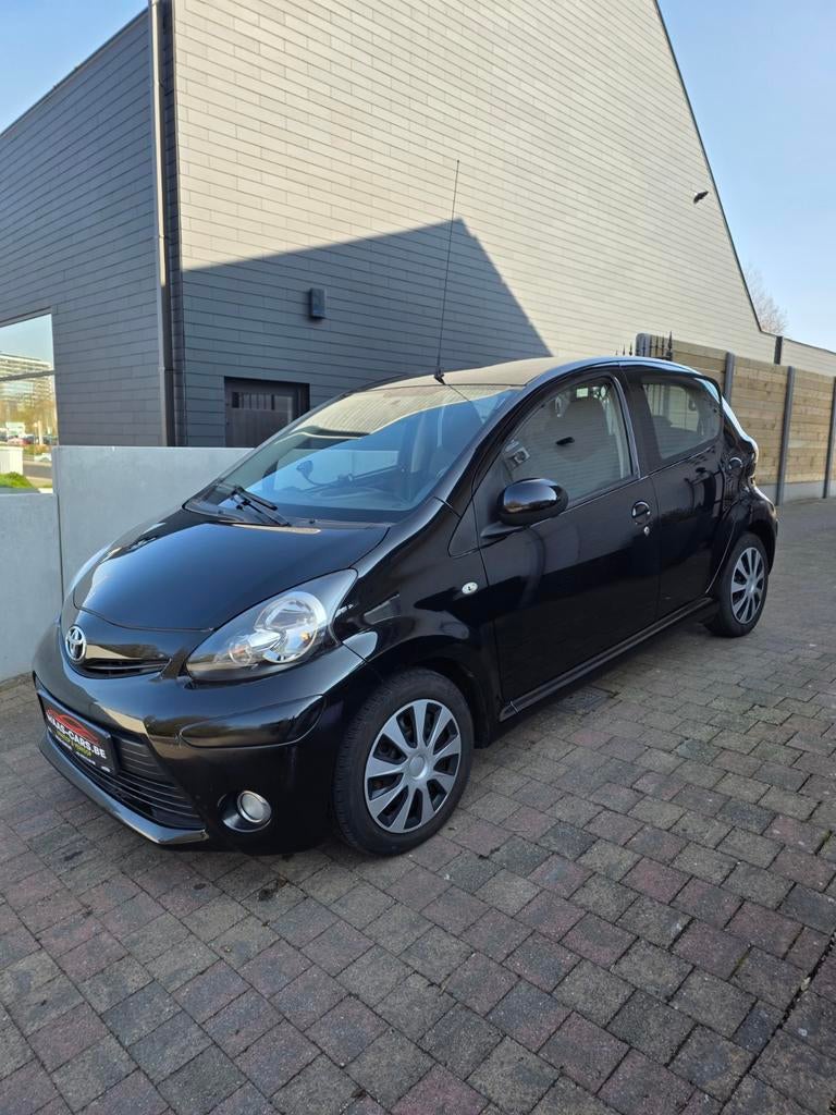 Toyota Aygo 1.0 VVT-i Dynamic – 2014 – Topstaat!, Auto's, Toyota, Zwart, Zwart, Handgeschakeld, 5 deurs