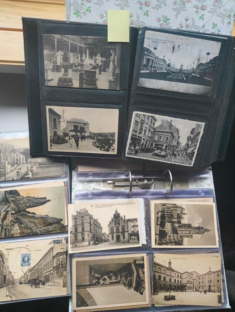 Historische ansichtkaarten Belgische steden (diverse), Ophalen
