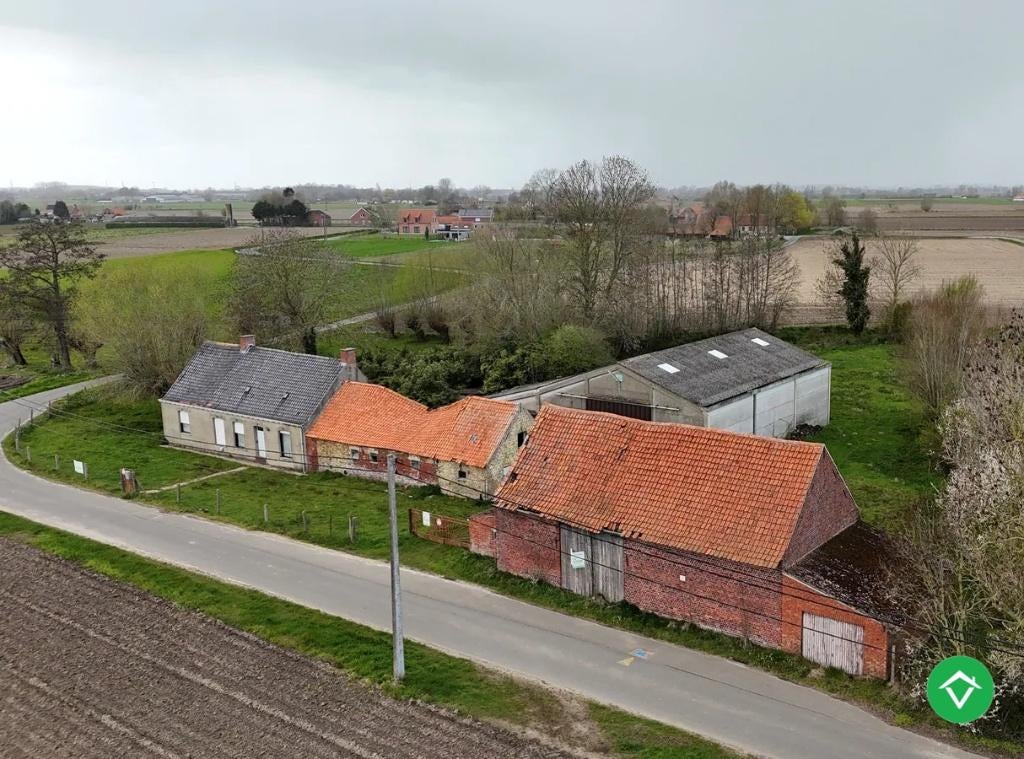 Rustig gelegen alleenstaande woning met loods en schuur, Immo, 886 kWh/m²/jaar, 174 m², Vrijstaande woning, 3 kamers