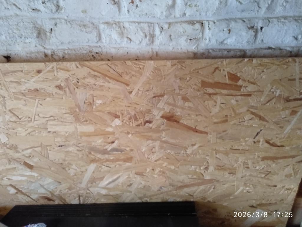 OSB3, Bricolage & Construction, Enlèvement, Comme neuf, Bois, Moins de 20 mm