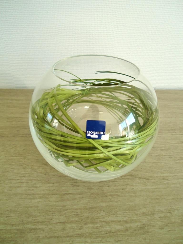 Mooie vaas Leonardo - nieuw, Ophalen, Nieuw, Glas