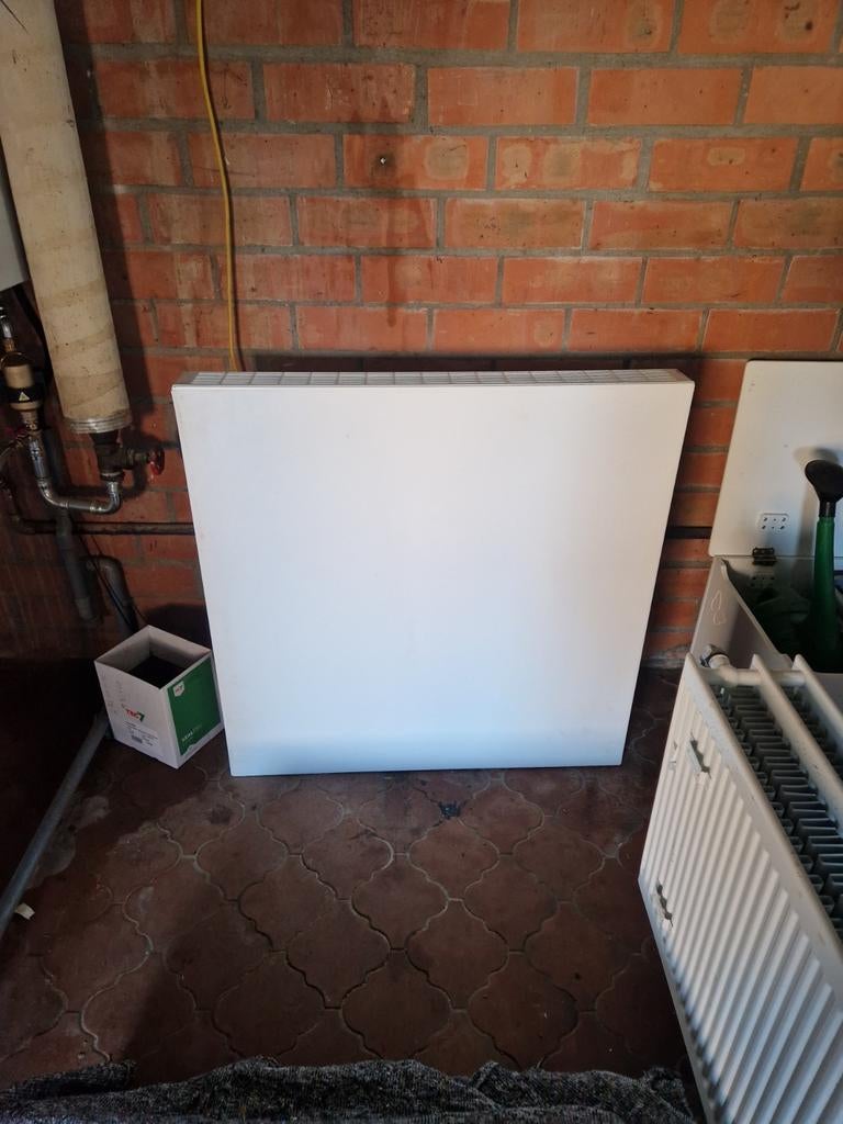 Verwarming  90x90cm met vlakplaat, Ophalen