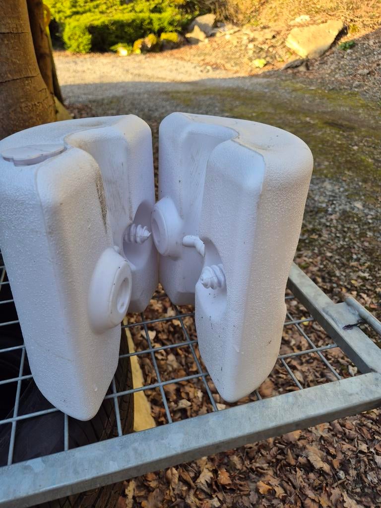 Pied de tonelle 6 pieces, Jardin & Terrasse, Enlèvement, Tente de réception