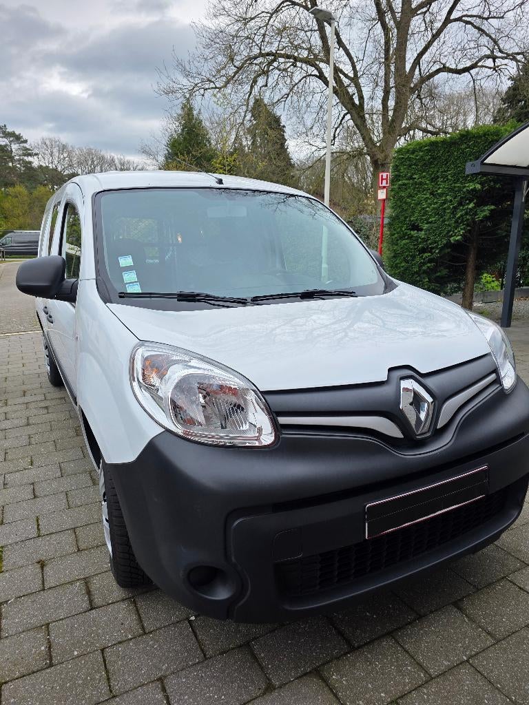 Renault kangoo 1.5 diesel lichte vracht, Auto's, Voorwielaandrijving, Stof, Wit, Particulier