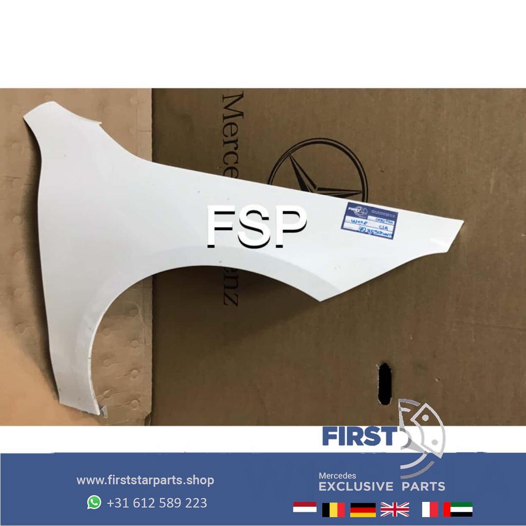 W118 X118 C118 CLA 2020 ZIJSCHERM WIT RECHTS Mercedes SCHERM, Garde-boue, Droite, Utilisé, -