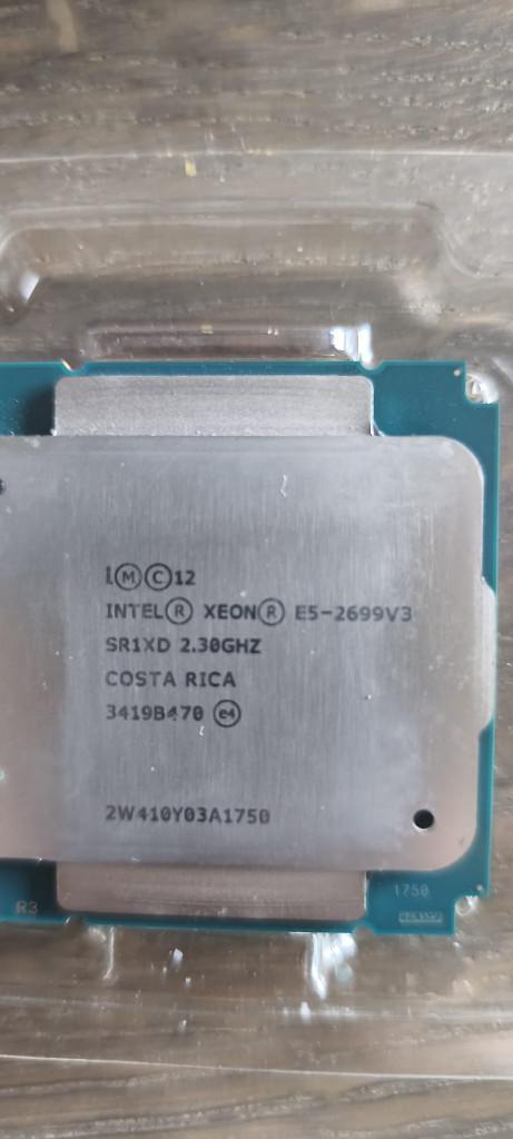 2x Intel Xeon E5-2699 v3 (18C/36T) 2.30GHz - LGA2011-3, Informatique & Logiciels, 18-core, Enlèvement ou Envoi, Intel Xeon, Utilisé