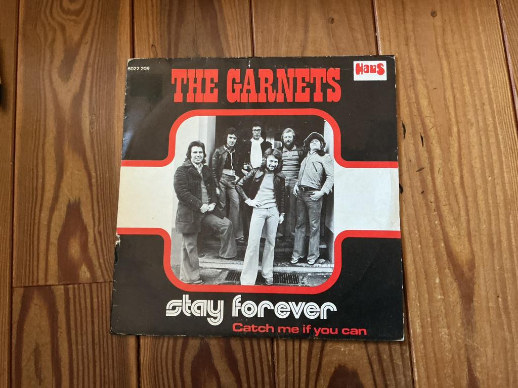7” The Garnets - stay forever, Ophalen of Verzenden, Gebruikt