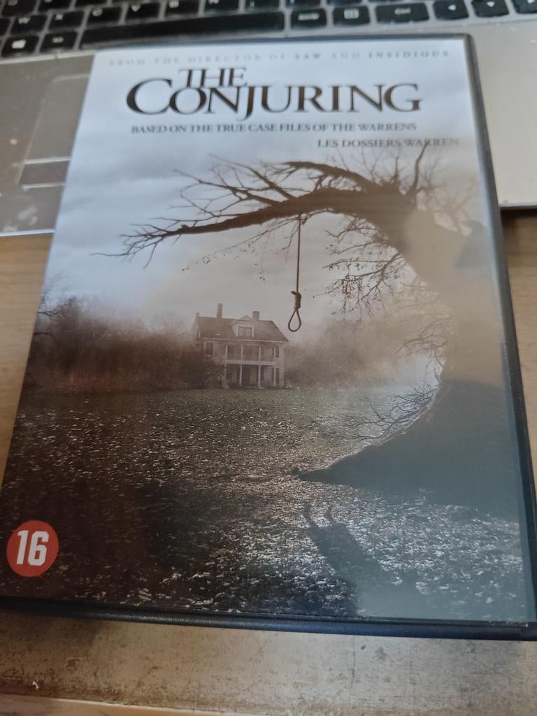 The Conjuring, Cd's en Dvd's, Dvd's | Horror, Vanaf 16 jaar, Ophalen, Zo goed als nieuw, Spoken en Geesten