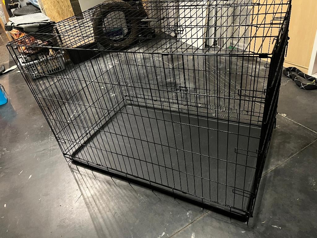 Cage (pliable) chien XL, Animaux & Accessoires, Enlèvement, Comme neuf