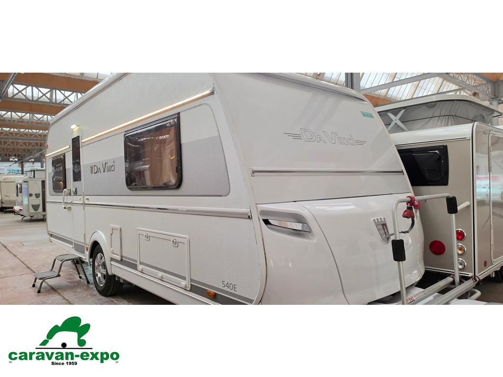 TABBERT DA VINCI 540 E, Caravanes & Camping, Jusqu'à 4, 6 à 7 mètres, Entreprise, Tabbert