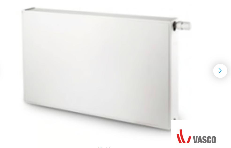 Vasco Flatline T22 1200x600 (1970 watt) Radiator, Doe-het-zelf en Bouw, Verwarming en Radiatoren, 30 tot 80 cm, Radiator, Nieuw
