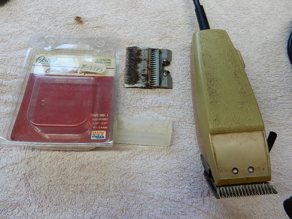 tondeuse toilettage pour chiens oster, Enlèvement ou Envoi, Utilisé