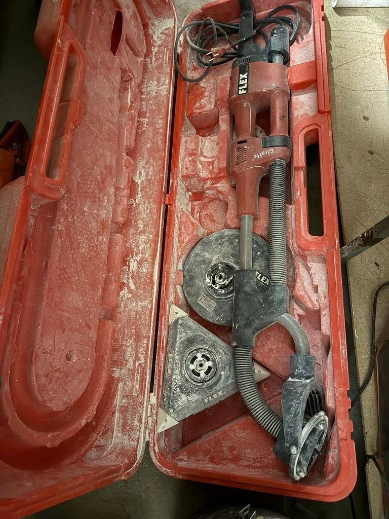 Flex Giraffe — Ponceuse girafe télescopique murs & plafonds, Doe-het-zelf en Bouw, Ophalen, Gebruikt