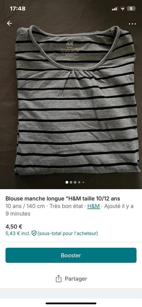 À vendre vêtements enfants taille 10-12-14 ans pour filles, Enlèvement ou Envoi, Comme neuf