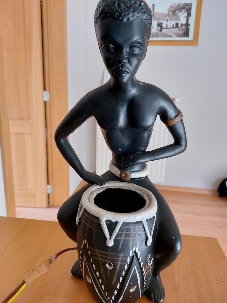 Afrikaanse lamp kunst, Antiek en Kunst, Ophalen